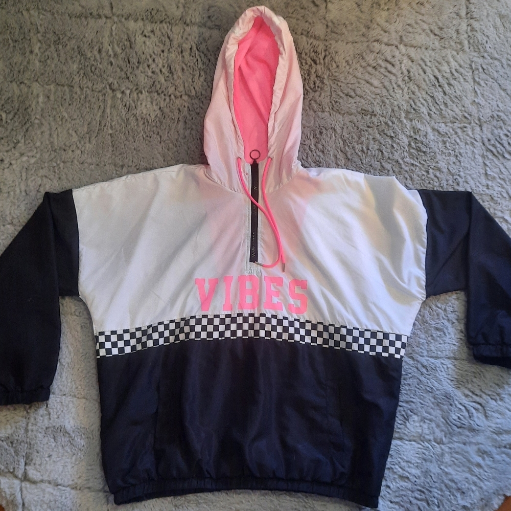 Justify half Zip windbreaker jacket